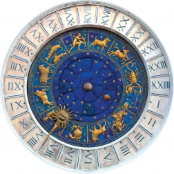 Okrągłe puzzle Around the World Znaki zodiaku 500 elementów