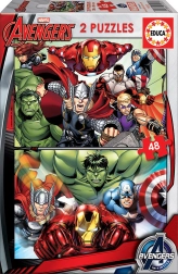 Puzzle EDUCA Avengers: Zjednoczeni 2×48 elementów