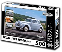 Puzzle Retro-auta Škoda 1102 Tudor 500 elementów