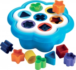 Quercetti układanka Daisy – kwiatowa sortownica kształtów dla maluchów