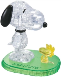 3D Crystal Puzzle Snoopy i Woodstock 41 elementów