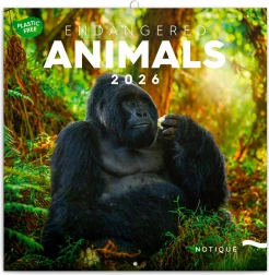 Kalendarz notatkowy Gatunki zagrożone 2026