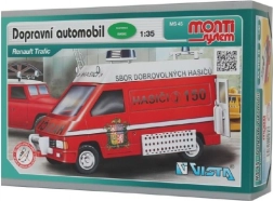 Zestaw Monti System MS 45 Samochód dostawczy Renault Trafic 1:35 w pudełku 22x16x5 cm
