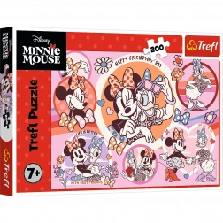 Puzzle 200 elementów – MINNIE MOUSE Zwyczaje