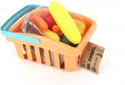 Zestaw owoców do zabawy z materiału pszenicznego, 17 sztuk