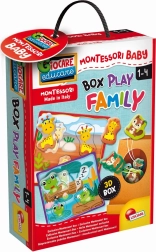 LISCIANI Układanka BOX PLAY FAMILY – młęta