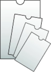 Przezroczyste etui na legitymację myśliwską 115x159 mm