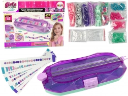 Zestaw do produkcji bransoletek kolorowe koraliki Kreator