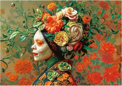 Puzzle Królowa Jaszczurów 1000 elementów