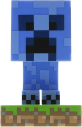 Lampka LED MINECRAFT – creeper niebieska (10 cm)