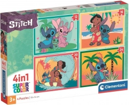 Puzzle Stitch 4w1 od Clementoni dla dzieci