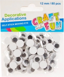 ruchome samoprzylepne oczy 80 szt.