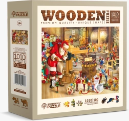 Drewniane puzzle Wooden City Warsztat Świętego Mikołaja 1010 elementów