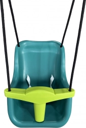 Plastowa huśtawka dla niemowląt turkusowa 2Kids Toys