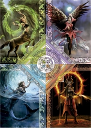 Educa puzzle Elementarna magia: Zodiak 1500 elementów