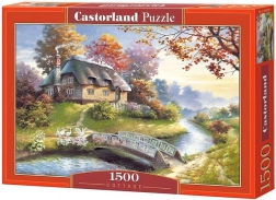 Puzzle Chata 1500 elementów CASTORLAND