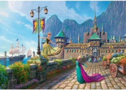 Puzzle Disney Frozen: święto w Arendelle 1000 elementów