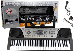 Elektroniczne klawisze z mikrofonem