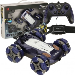 Zdalnie sterowany samochód z kołami omnidirectionalnymi i sterowaniem gestami