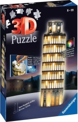 Ravensburger Świecące 3D puzzle Nocna edycja Krzywa Wieża w Pizie