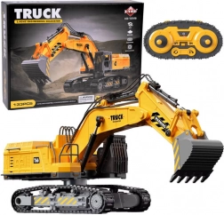 Zdalnie sterowana koparka do samodzielnego montażu 2,4 GHz – 133 elementy