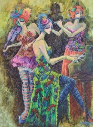 ANATOLIAN Puzzle Kolorowe trio 1000 elementów