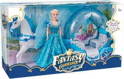 Powóz z koniem i lalką – magiczny zestaw dla dzieci