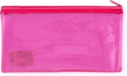 Koperta na dokumenty DL różowa neonowa