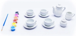 kreatywny zestaw do malowania serwisu do herbaty