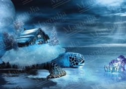 Puzzle dom i żółw 1000 elementów