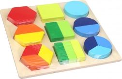 Drewniane edukacyjne kształty dla dzieci