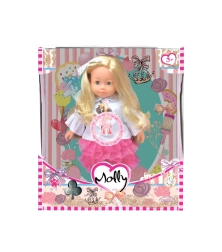 Lalka Bambolina Molly z 3 piosenkami, 40 cm