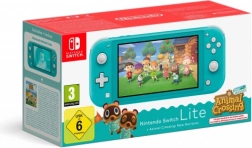 Nintendo Switch Lite turkusowy + ANIMAL CROSSING: NEW HORIZONS (zestaw)
