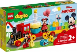 LEGO DUPLO Disney urodzinowy pociąg z MICKEY MOUSE i MINNIE