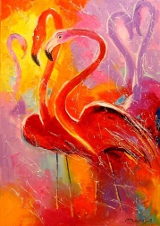 Puzzle Flamingi 1000 elementów