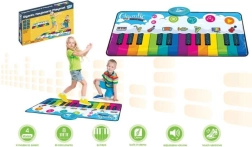 Tęczowa mata muzyczna 120x46 cm