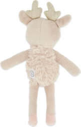 Tekstylna zabawka jelonek Ella z grzechotką