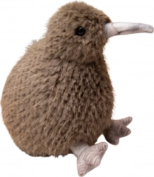 Pluszowy ptak kiwi, ciemnobrązowy, 21 cm