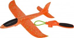 Piankowy szybowiec z ręczną wyrzutnią – Pomarańczowy