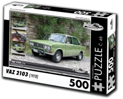 retro-auta puzzle VAZ 2103 (1978) – 500 elementów