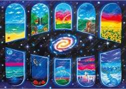 Puzzle magnolia Okna do duszy 1000 elementów