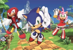 Puzzle 104 elementy maxi Sonic