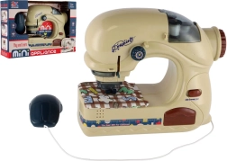 Dziecięca maszyna do szycia ze światłem na baterie 20 cm