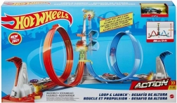 Hot Wheels Wieża Pojedynek na wysokości tor wyścigowy z klatką zwycięzcy