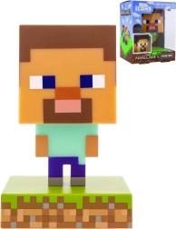 Lampka stołowa Minecraft Steve