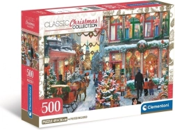 Puzzle Clementoni 500 elementów Compact Joy of Christmas