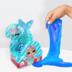 L.O.L. Surprise! brokatowy slime syrenka morska niebieski 250 ml