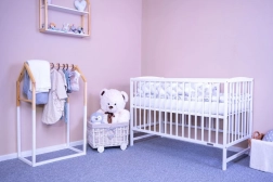 Łóżeczko dziecięce New Baby Lilly białe