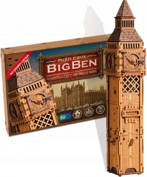 drewniane 3D puzzle escape box Big Ben 269 elementów – WOODEN CITY
