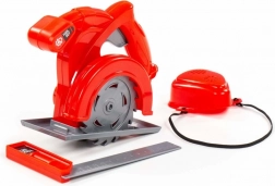 Dziecięcy zestaw narzędzi z pilą tarczową i akcesoriami